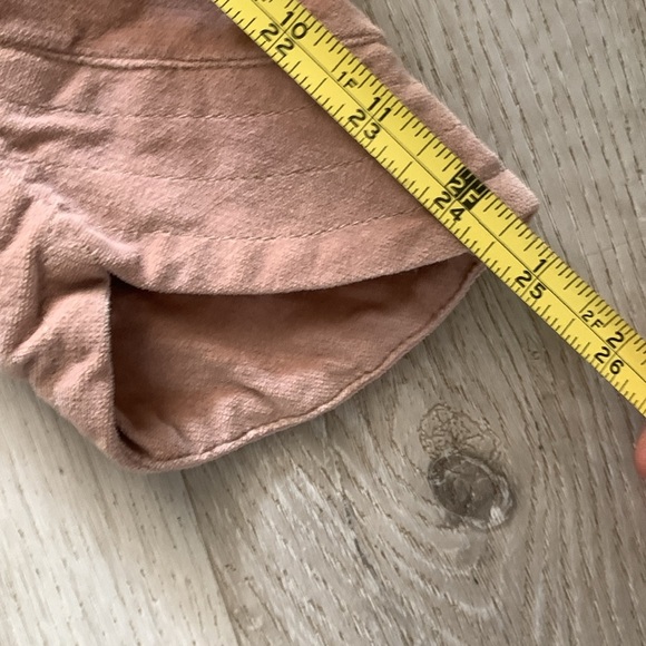 Free‎ People Jagger Blazer Pink Western Military Jacket Lace Up Cuff.  SZ XS - Picture 4 of 13